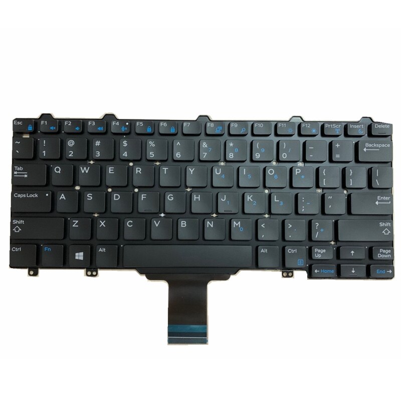 98% US laptop keyboard For DELL Latitude 7350 5290 E5250 5270 E7270 E7250 7270MJ8HY 0MJ8HY XCD5M 0XCD5M Backlit