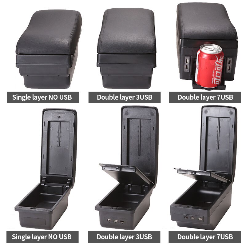 Armrest Box For Renault Clio Clio 4 Clio 2 Armrest Car Central Storage Container