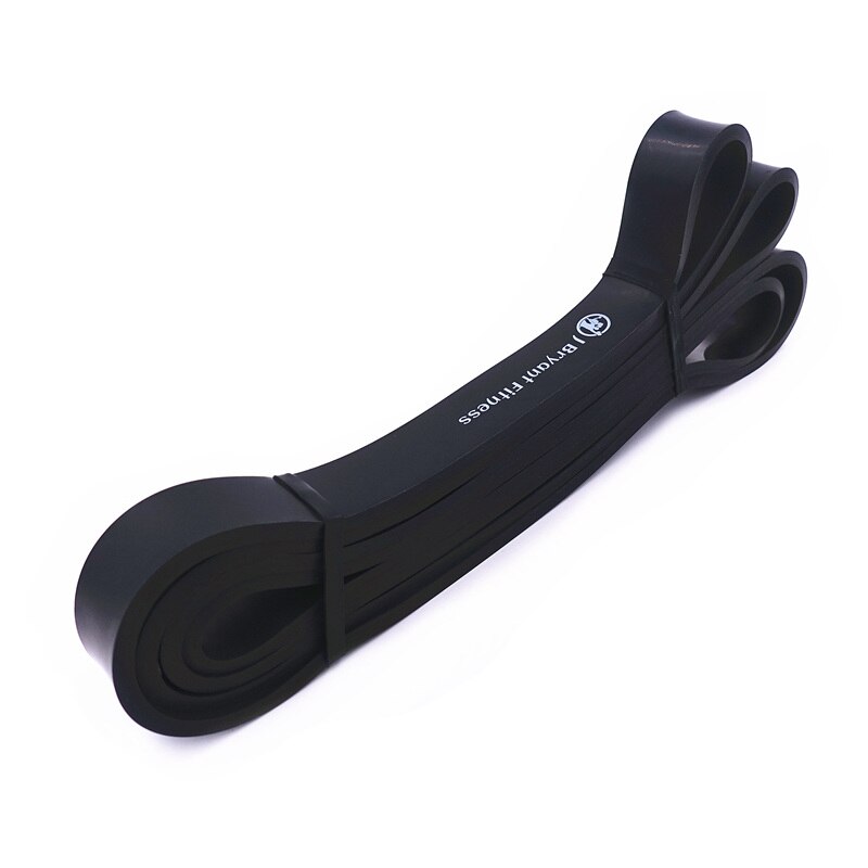 Bandas de resistencia de alta resistencia de 208 cm, banda de asistencia deportiva elástica para estiramiento de encías, entrenamiento de lazo de goma, expansor de entrenamiento: Black