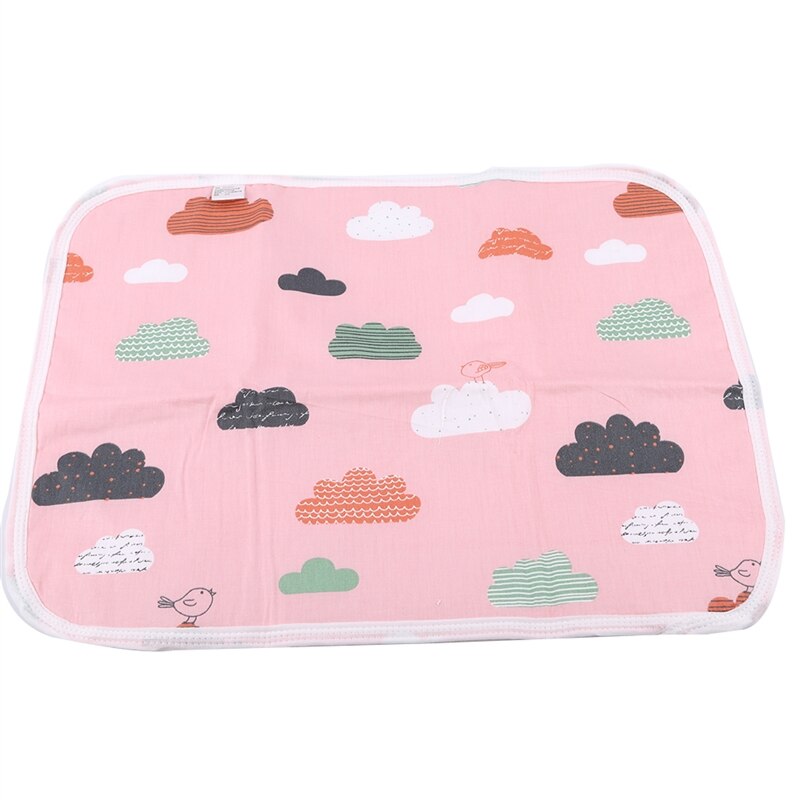 Baby Changing Mat Cartoon Cotton Blend Waterproof Sheet Baby Changing Pad Table Diapers Urinal Game Play Cover Infant Mattress