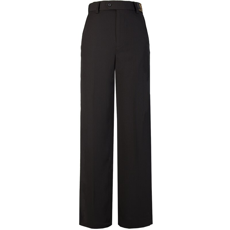 Costume de danse latine pour homme et adulte, vêtements d'entraînement de performance en danse moderne, pantalon à jambes larges, standard national, DA596