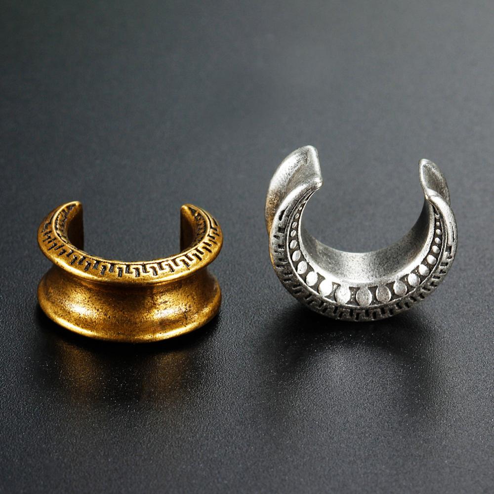 KUBOOZ cuivre oreille jauges bouchons et Tunnels pour oreilles Piercing anneau extenseur civières corps Piercing bijoux