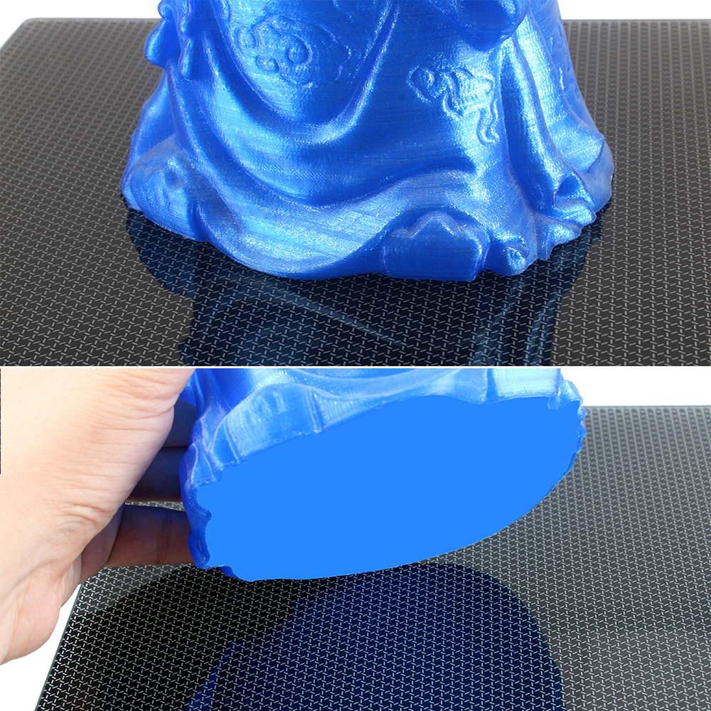 3dsway-piezas de impresora 3D, plataforma de cristal de carbono, cama , superficie de construcción, placa de vidrio Ultrabase templado, 220x220, 310x310