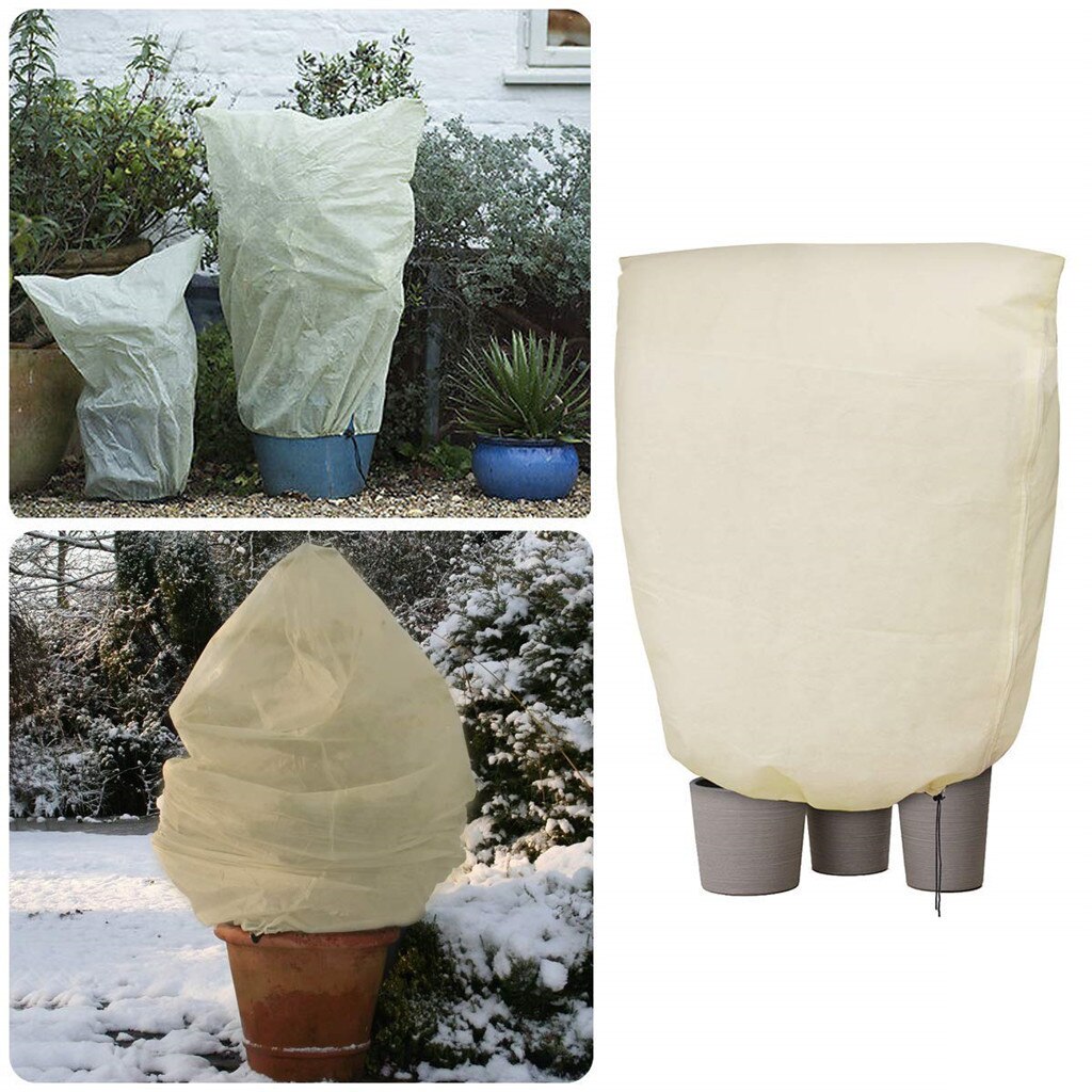 Useful Plant Cover Warm Cover Tree Shrub Plant Protecting Bag Frost Protection Yard Garden Decor Winter Protection Against Cold