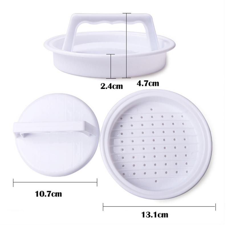 Hamburger galettes moule fabricant Hamburger presse alimentaire en plastique Burger presse Patty fabricant moule cuisine outil