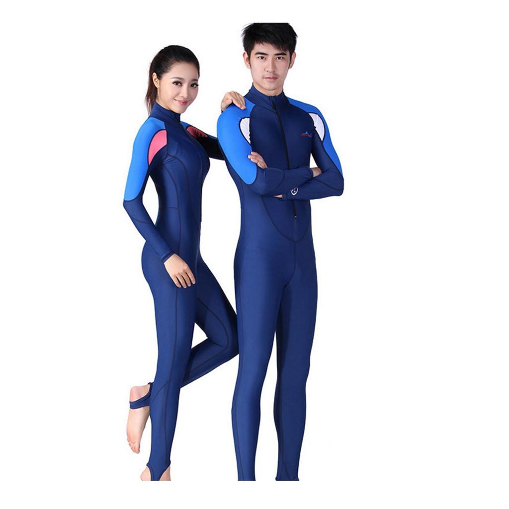 Mens Ladies Stretch Wetsuit Scuba Diving Snorkeling Surfing Full Suit Swimwear Scuba Diving Wetsuit