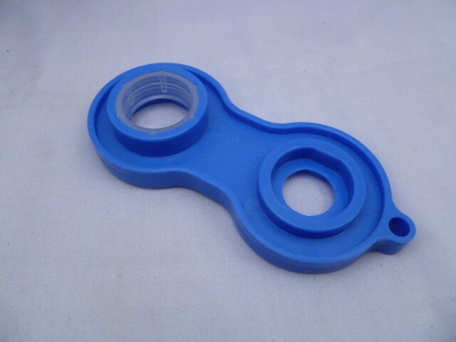 1Pc Universele Kraan Waskolf Moersleutel Water Outlet Sleutels Badkamer Wastafel Kraan Tap Beluchter Waskolf Demontage: BLUE 1pc