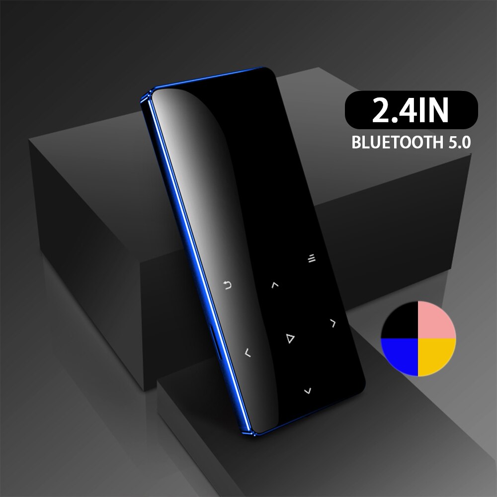 Mp4 Player Bluetooth Mp3 Player Touch Screen Portable Tv Video Walkman Sport Mp3 Walkman Music Player media player: Mp4 Blue / Built-in 4GB