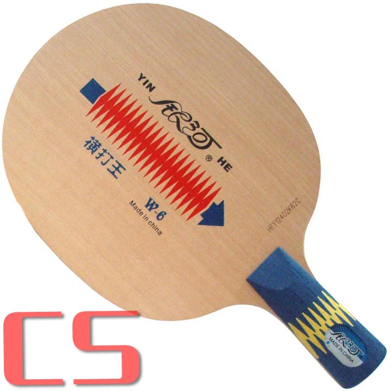 Yinhe W-6 Loop King W 6 W6 Table Tennis Ping Pong Blade: CS  short handle