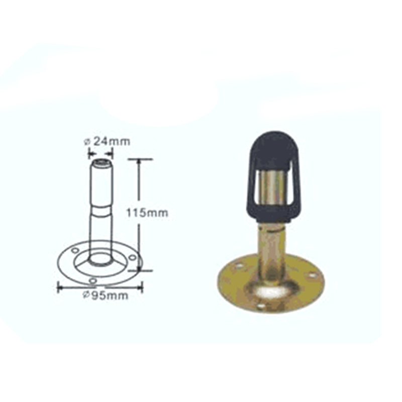 Metal Rotating Flashing Beacon Mount Bracket Flexible Stem DIN Pole Tractor Mounting Light Warning Light Accessories