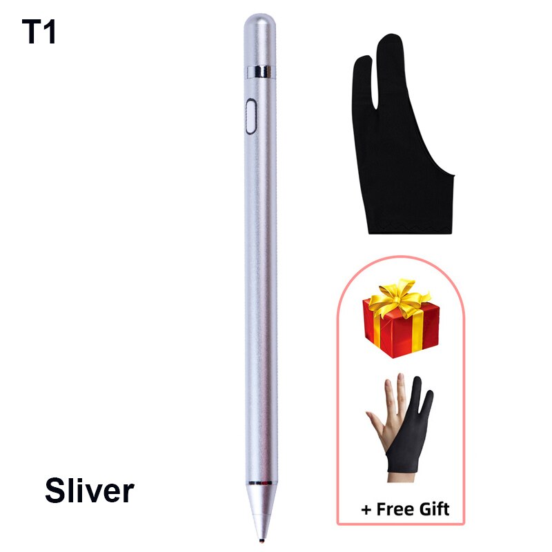 Universell aktiv stylus berøringspenn for nettbrett tegning android mobiltelefon for epleblyant 1 2 ipad penn for xaiomi lenovo huawei: Flis