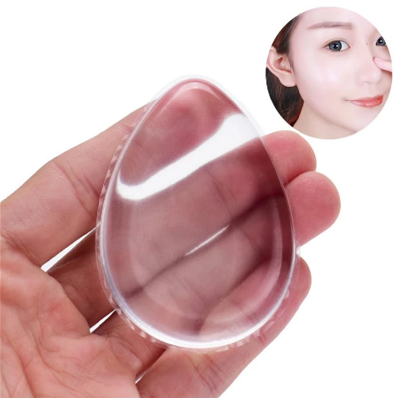 Esponja de silicona suave para base de maquillaje, esponja cosmética suave, Accesorios de belleza, herramientas, 1 ud.