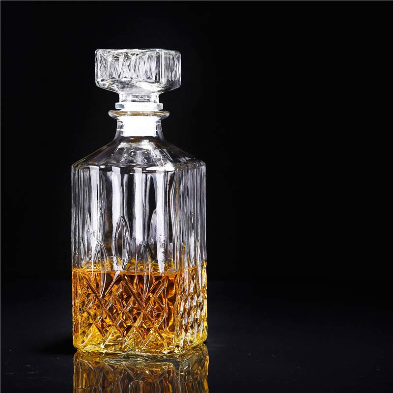 900 ml Vintage Decanter Glas Liquor Whiskey Crystal Fles Wijn Stop Scotches