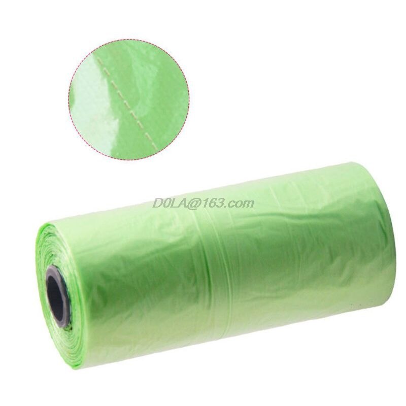10 Roll Draagbare Baby Luier Afval Tas Kinderwagens Wegwerp Vuilniszakken