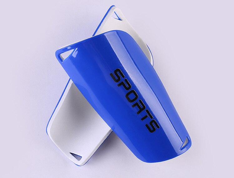 1 Pair Soccer Shin Guards Pads For Adult/Kids Football Shin Pads Leg Sleeves Knee Support Sock fast: blue / For Adult