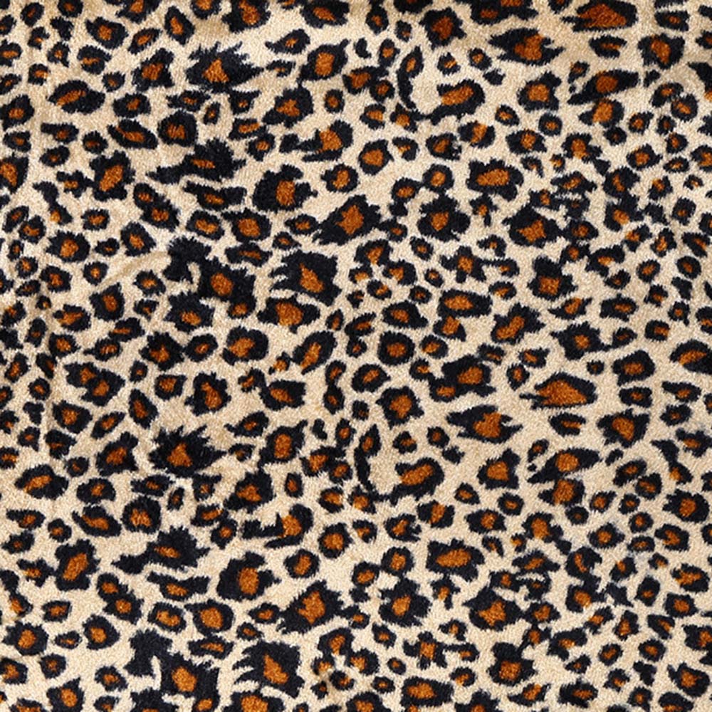 Djurtryck tyg 100x 150cm leopard tiger ko eller zebra soffa kostymer material för kuddar, dukar, dukar: C