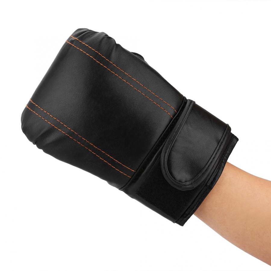 Boxing Gloves 1 Pair Thicken PU Leather Punching Kicking Boxing Punch Training Gloves For Sports Boxing Gloves