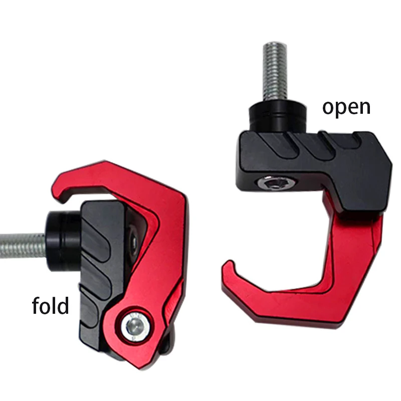 Motorhelm Houder Cnc Aluminium Bagagetas Haak Houder Hanger Haken Motor Scooter Helm Tassen Gadget Handschoen Haken