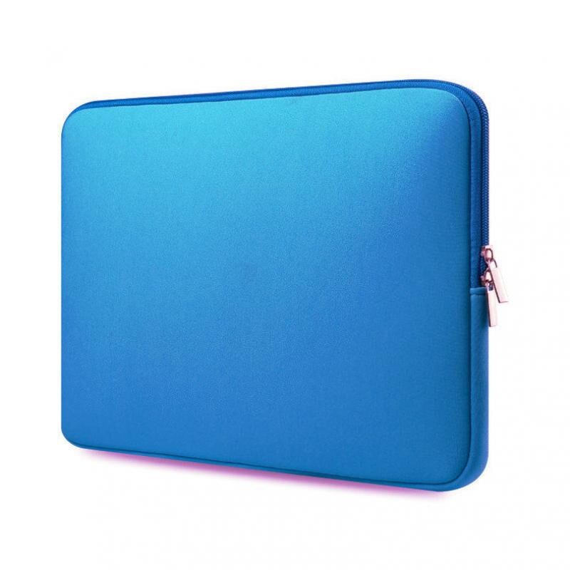 Alphun Fasion-bolsa con cierre para ordenador portátil, funda protectora para portátil de 15,6 pulgadas, 15 pulgadas, 13 pulgadas y 11 pulgadas: Azul / 11 pulgadas
