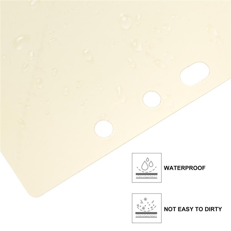 10pcs A5 Binder Dividers Labels Insertable Multicolor Plastic Tab for Office