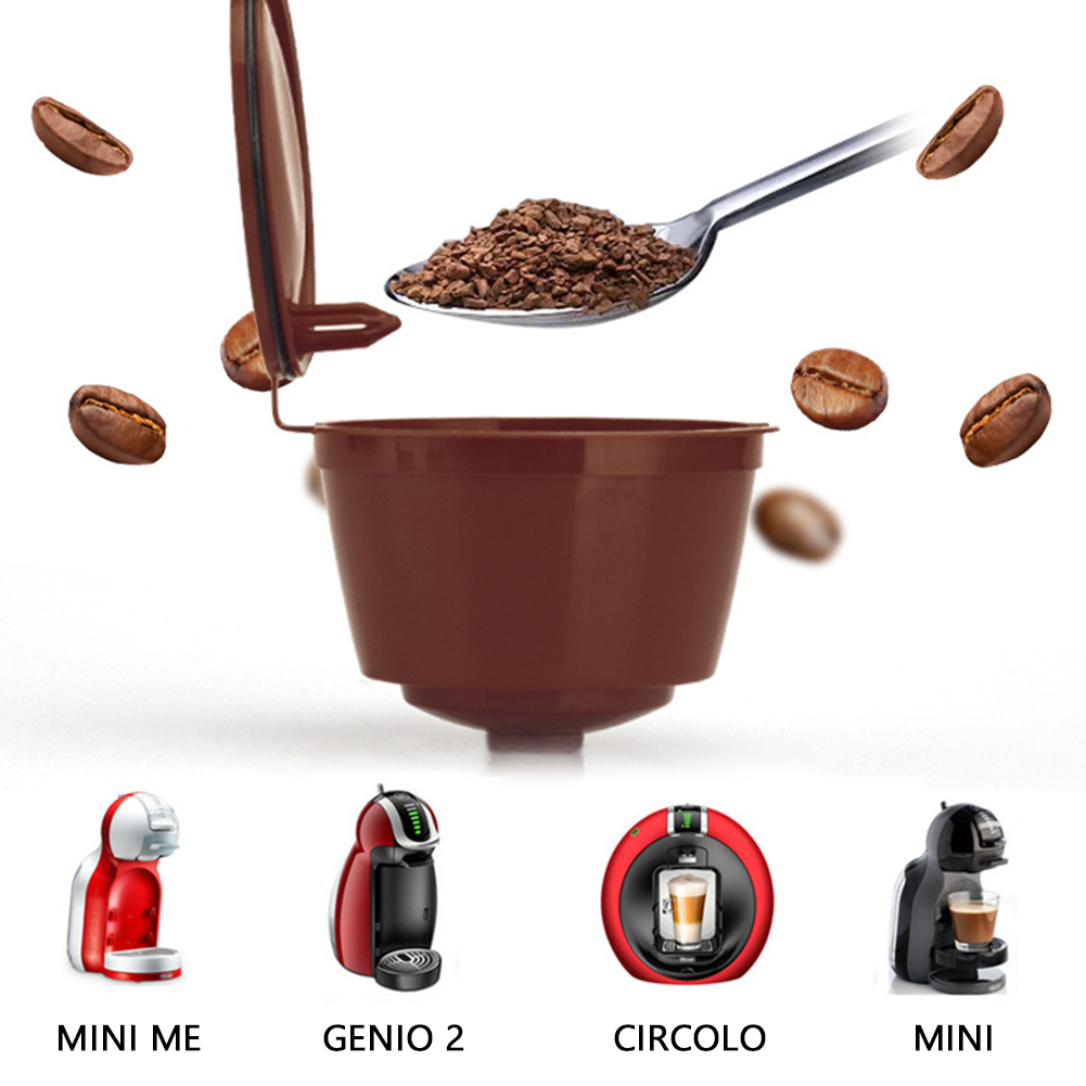 Navulbare Dolce Gusto Koffie Capsule Nescafe Dolce Gusto Herbruikbare Capsule Gusto Capsules Dolce Gusto Refill 4 Kleuren