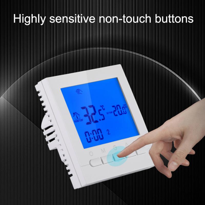 Electronic Room Heating With Backlit Smart Wifi APP Control Accurate LCD Display Wireless Regulator Practical Digital Thermostat