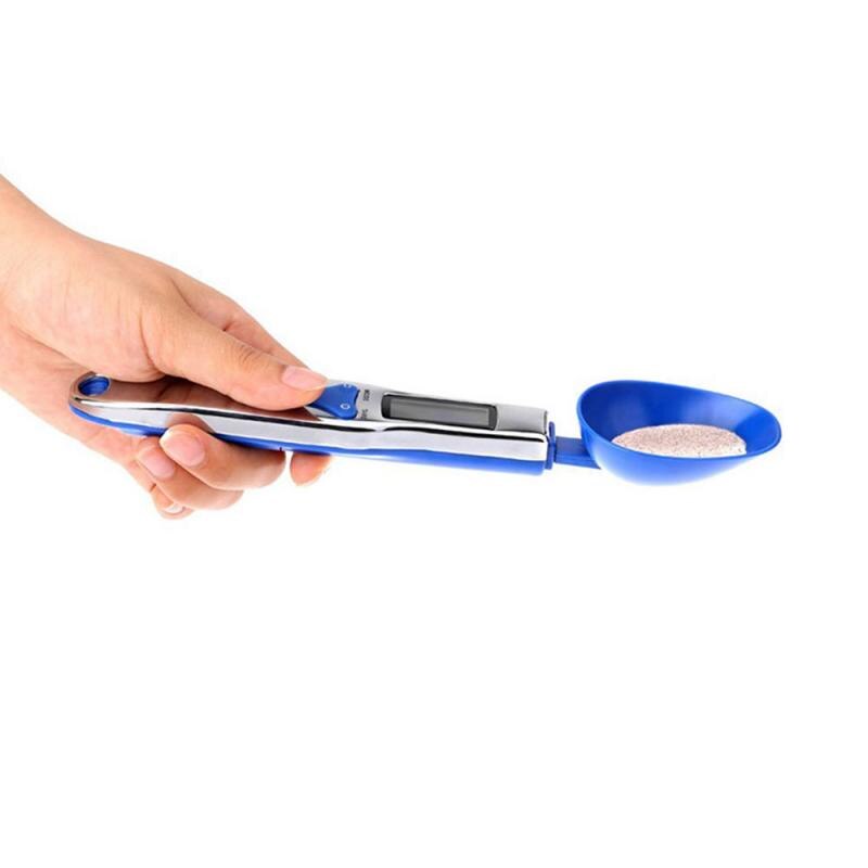 Three Spoons / Sets Electronic Scales Small Household Kitchen 500g/0.1g Digital Spoon Scale Portable Gram Weight Measuring Spoon