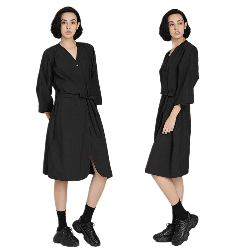 Salon Professionele Kappers Kimono Beauty Spa Gast Gewaad Kapper Winkel Client Kapsel Dyehair Gown Schort Werkkleding