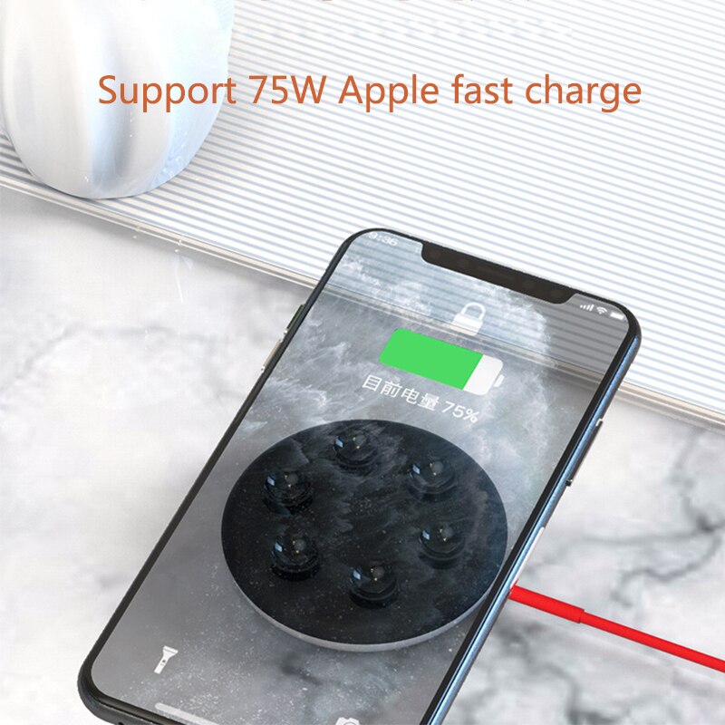 Spider sugkopp trådlös laddare för iphone xr xs bärbar snabb trådlös laddningsplatta för samsung absorption trådlös laddare