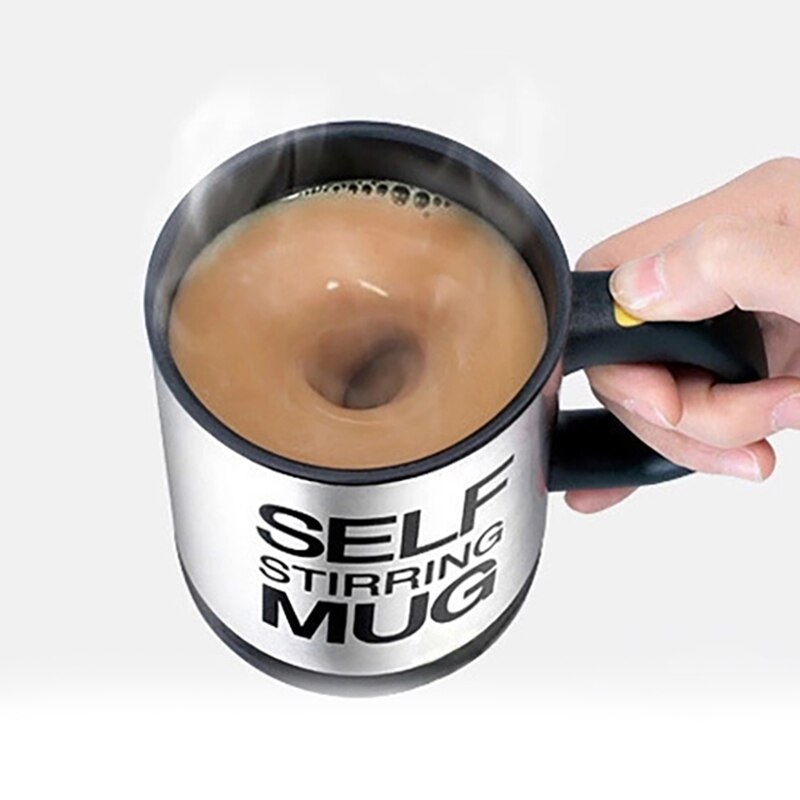 450Ml kubek samomieszający automatyczny kubek mieszający ze stali nierdzewnej robić kawy kubek mieszający kubek Dom gabinet kubek termiczny