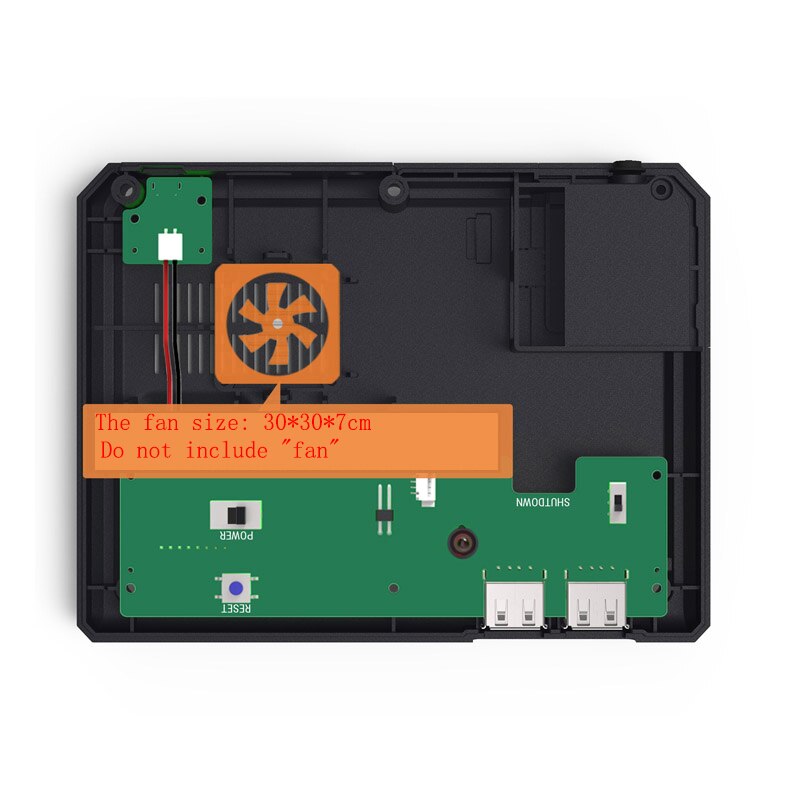 Raspberry Pi MEGAPI CASE Shell MD case – Vicedeal