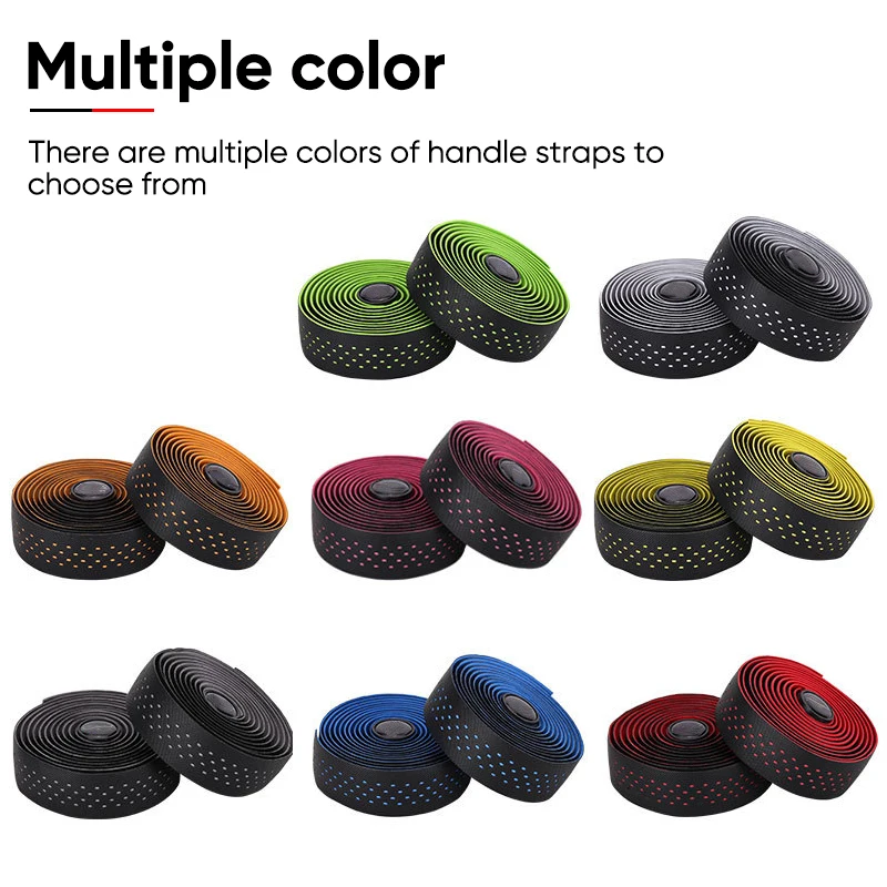 Cinta para manillar de ciclismo, cinta para bicicleta de grava de carretera, asas transpirables, correa para cinturón de barra, cinta antideslizante para bicicleta de carreras de velocidad, accesorios para cinturón
