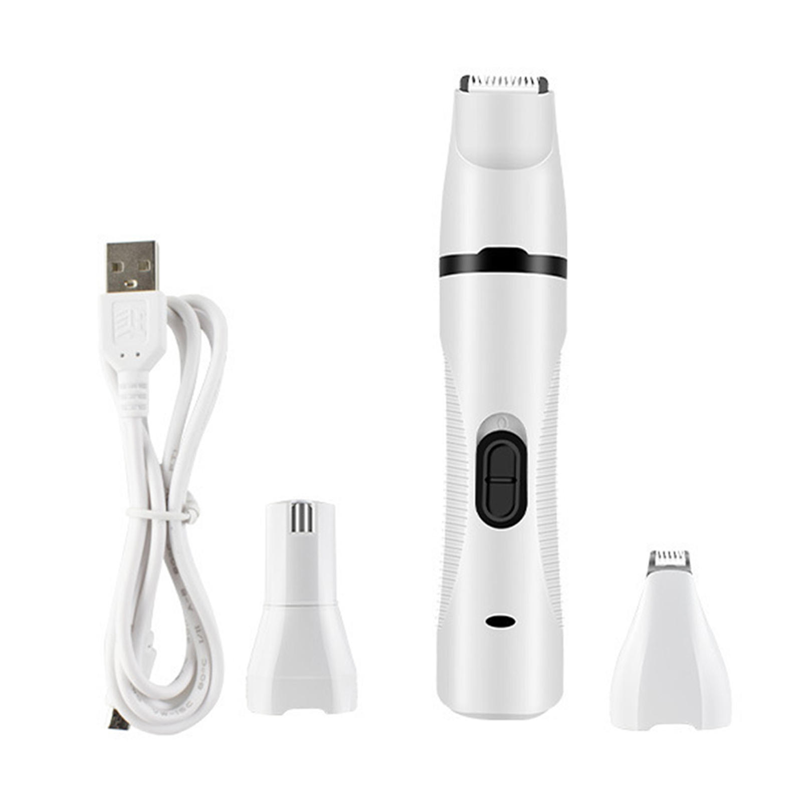 Pet Nail Trimmer USB Cordless Trimmer Painless Electric Pet Nail Grinder for Dog Claws