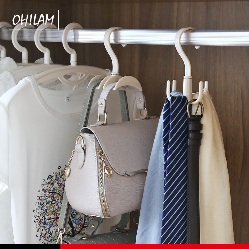 Opknoping Closet Organizer Haken Hanger Houder Voor Portemonnees Handtassen Boekentassen Rugzakken Ties Riemen Mode-sieraden Accessoires Haken