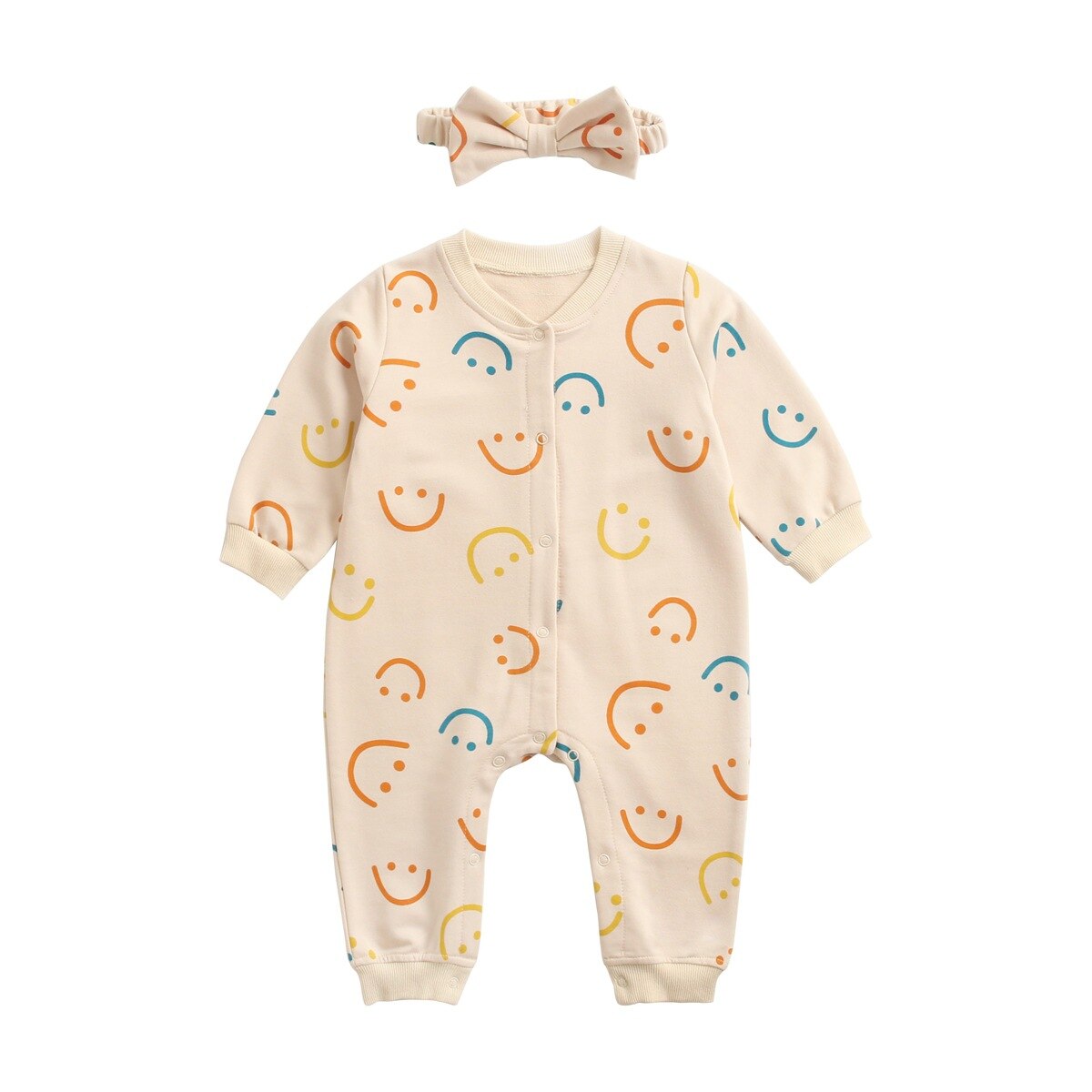 Body d'automne pour bébé garçon et fille, combinaison en coton à manches longues avec imprimé de dessin animé