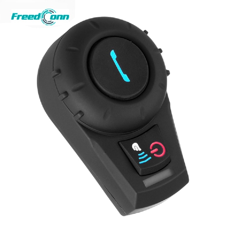 FreedConn FDC-VB Motorcycle Bluetooth Helmet Headset 500M Wireless Intercom Helmet Headphone with FM Radio