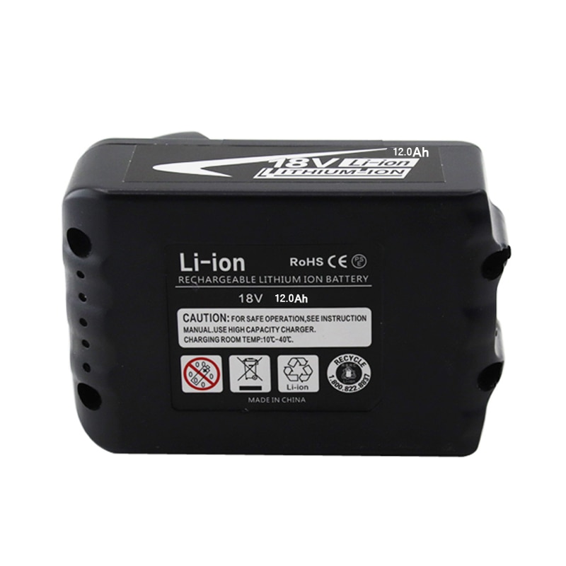 Originele Voor Makita 18V 18000 Mah 18.0Ah Oplaadbare Power Tools Batterij Met Led Li-Ion Vervangende Lxt BL1860B BL1860 BL1850