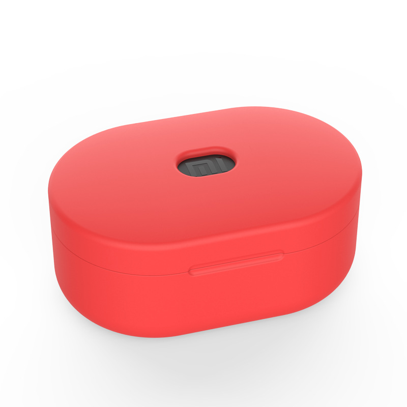 Copertura Della Cassa del silicone Per Xiao mi mi rosso mi Airdots versione senza Fili Di Bluetooth Del trasduttore Auricolare tws Di Ricarica CASO molle Di Tpu Borsette funda: 20