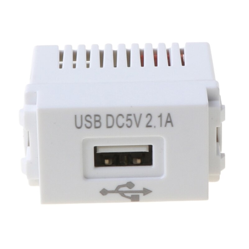 128Type 2.1A Mobile Phone Charging Panel USB Power Module 220 V to 5 V USB Interface Adapter Switching Module