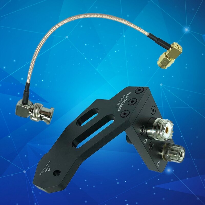 Portable Antenna Mount Quick Release Radio Shortwave Metal Antenna Mount Bracket