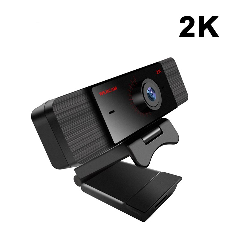 2K 1080P 720P 480P Hd Webcam Met Microfoon Draaibaar Pc Desktop Web Camera Cam Mini Computer webcamera Cam Video-opname Werk: 2K