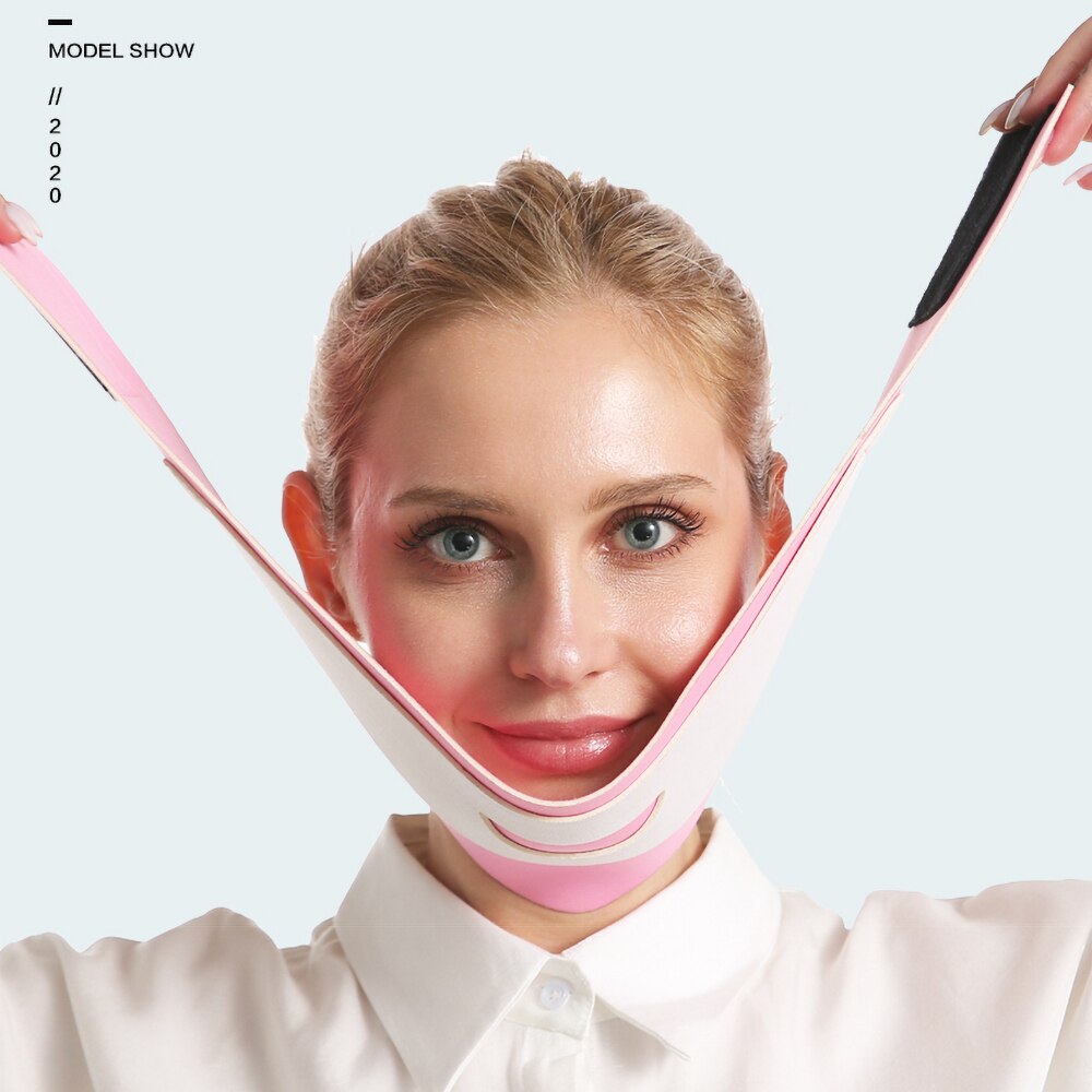 V Shaping Face Lifting Chin Strap Band 360 Physical Facial Neck Slimming Bandage Lift Up Mask Beauty Face Thin Belt