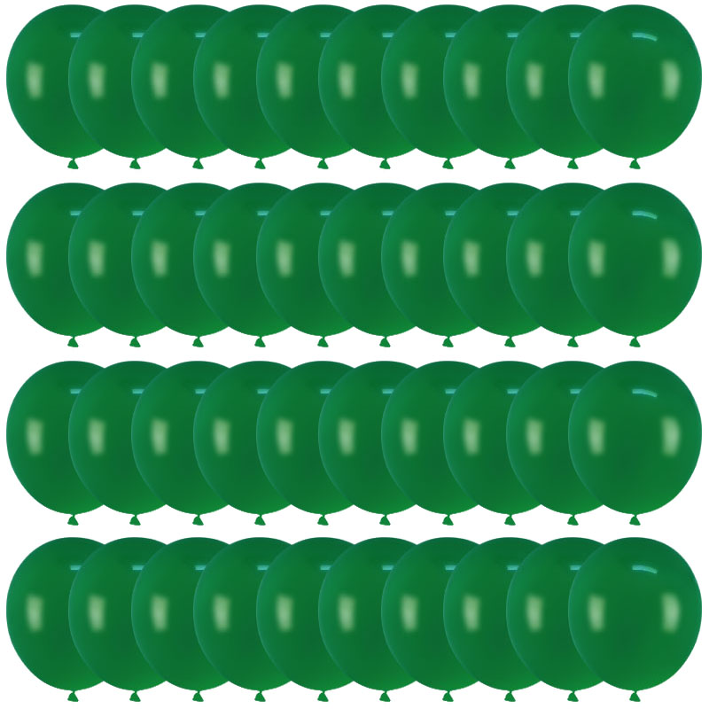 40 pezzi di palloncini verdi impostato di coriandoli metallici palloncini giungla safari animali decorazioni per feste di compleanno bomboniere per bambini: rubino