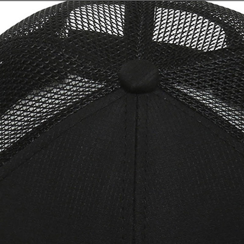 Unisex pet met klep in effen kleur, herenpet met klep, casual zonnehoed, hoofddeksel voor dames, mesh baseballpet voor outdoor streetwear