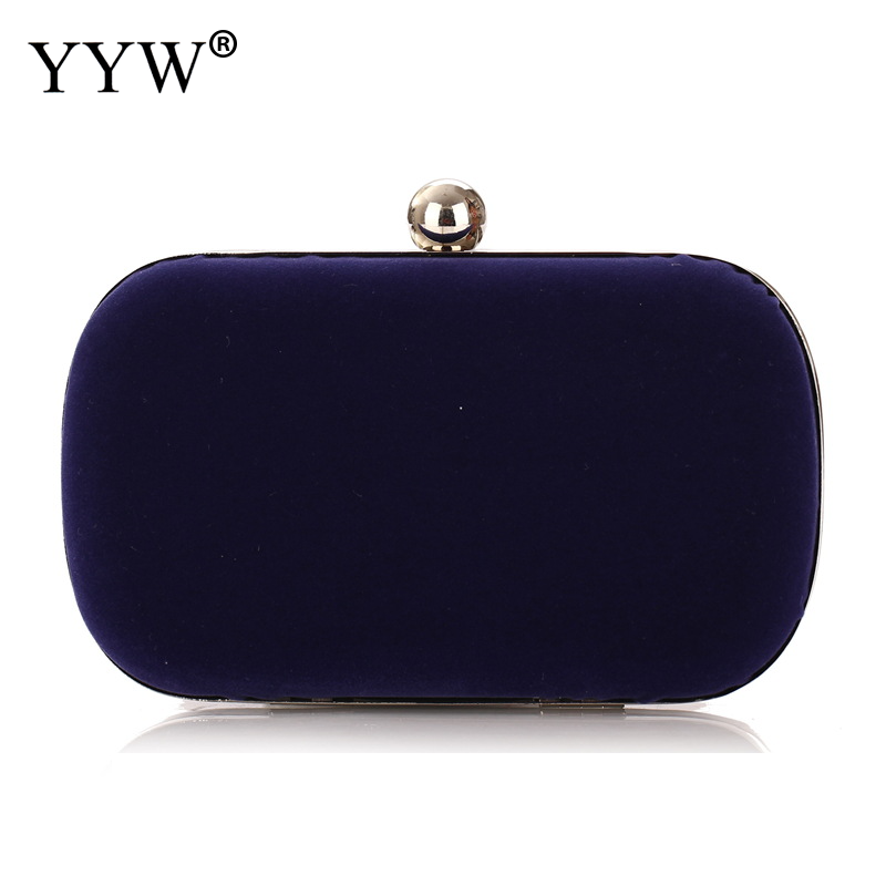 Red Women Clutch Evening Bag Purse With Detachable Chain Handbag Wedding Cocktail Party Velvet Clutches Prom Wedding Shoulder