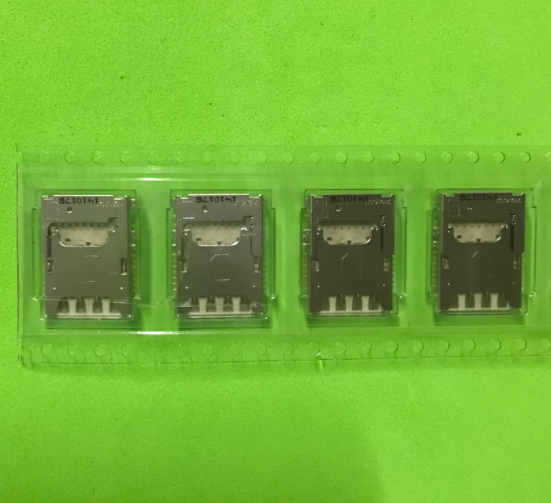100Pcs Sim-kaartlezer Socket Connector Voor Lg G3 D855 F400 D859 D857 D728 Reparatie Vervanging Deel