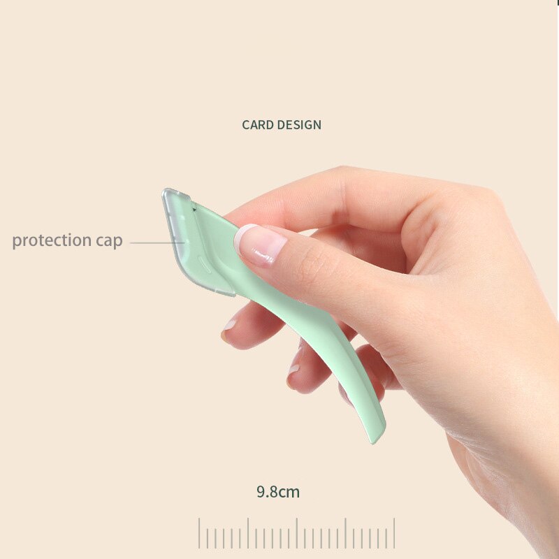 2 Stks/set Vrouw Wenkbrauw Trimmer Gezicht Gereedschap Wenkbrauw Schaar Professionele Eye Brow Trimmer Vlekkeloze Wenkbrauwen Make-Up Kit Accessoires