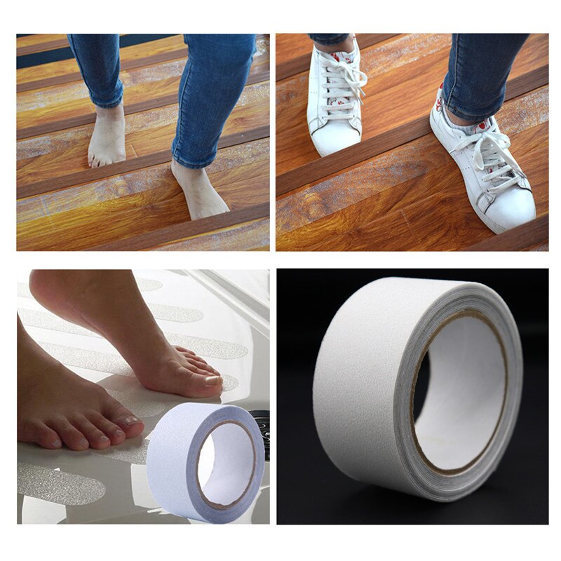 5M Anti-Slip Tape Non Slip Stickers Traction Stairs Floor Safety High Friction Abrasive Adhesive Tape Pad