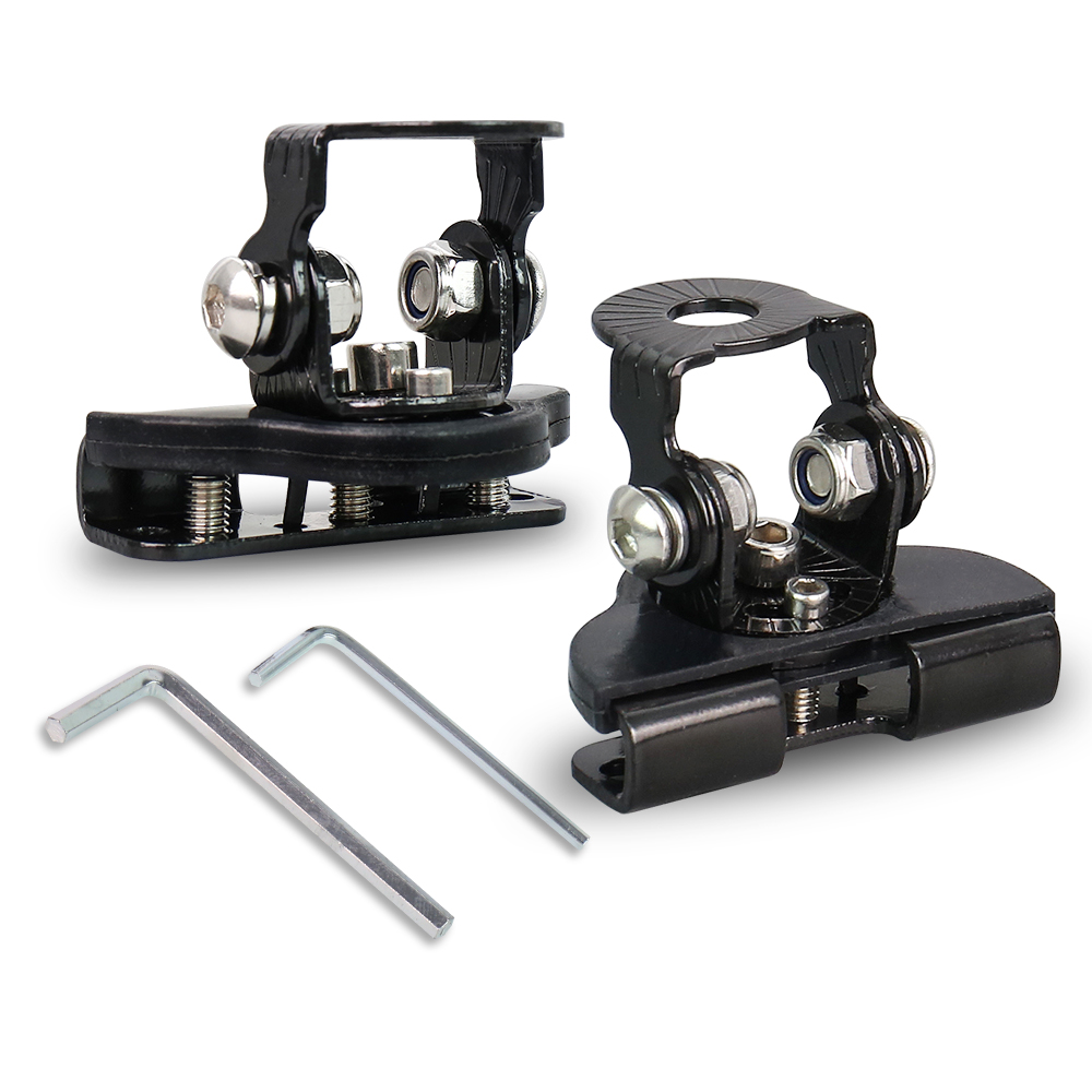 Soporte de montaje de luz de trabajo LED, abrazadera para todoterreno, SUV, ATV, 4WD, Universal, 4x4, accesorios para automóvil, soporte de foco: Gris oscuro