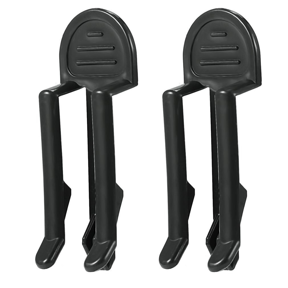 Abrazadera práctica para cubo de basura, Clip de plástico para bolsa de basura, soporte fijo para cubo de basura, barato y , 2 unids/set por juego